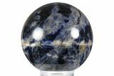 Deep Blue, Polished Sodalite Sphere #241731-1